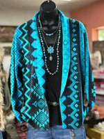 Women's Vintage Print Casual Sweater