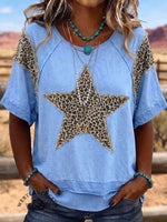 Vintage Art Western Cotton Patchwork Shirt