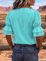 Vintage Art Comfortable Summer Fabrics Casual Shirt