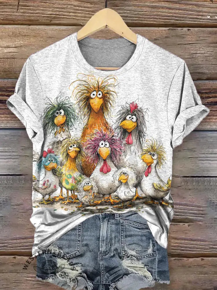 Funny Chicken T-shirt