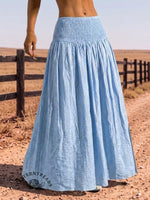 Women's Solid Color Skirt