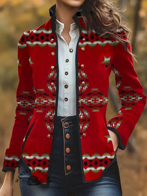 Aztec Printed Jacket