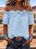 Women's Short Sleeved Summer Top