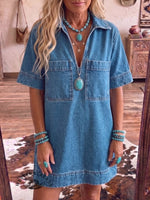 Women's Short Sleeve Dress