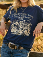 Western Christian Graphic Tee, Boho Christian Shirts