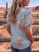 Vintage Art Comfortable Summer Fabrics Casual Shirt