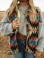 Vintage Quilted Western Vest