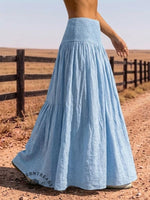 Women's Solid Color Skirt