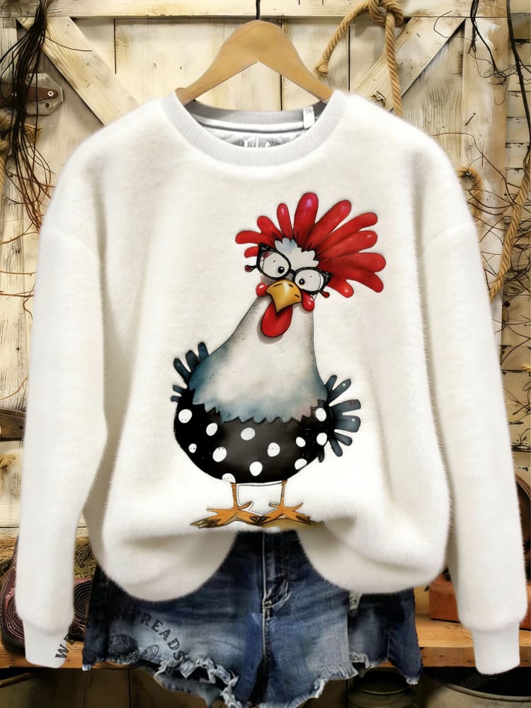 Christmas Fall/Winter Warm Plush Sweatshirt