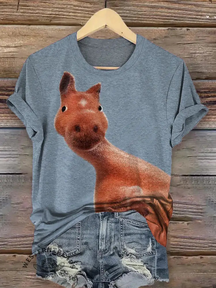 Funny Horse T-shirt