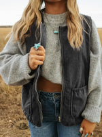 Vintage Quilted Western Vest