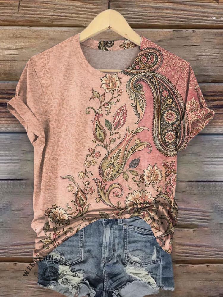 Vintage Art Print T-shirt