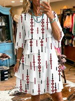 Women's Layered Ruffle Dress