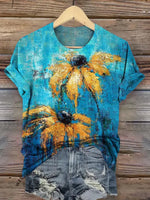 Retro Flower T-shirt