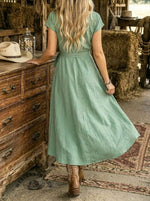 Boho Western Cowgirl Dress