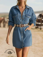 Women's Western-style Cotton Dress