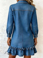 Women's Vintage Hollow Design Pocket Dress