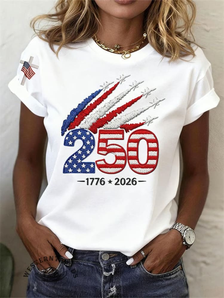 Vintage Independence Day Art Print T-shirt