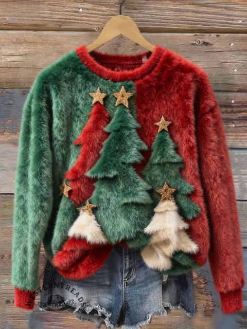 Christmas Fall/Winter Warm Plush Sweatshirt