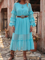 Vintage Art Comfortable Summer Fabrics Dress