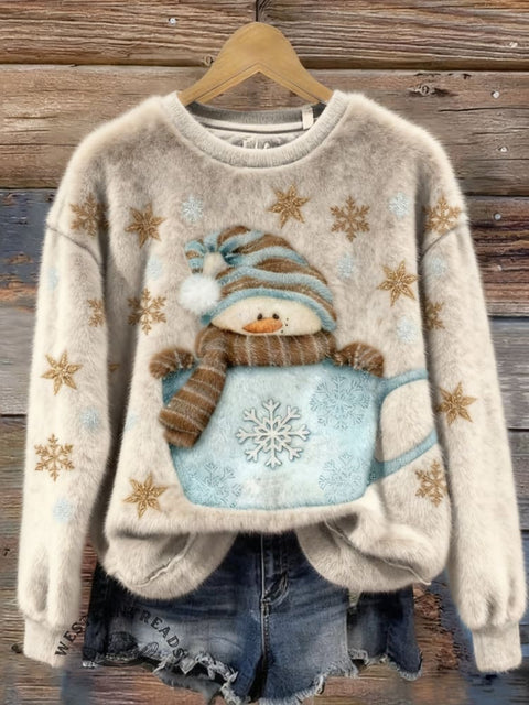 Christmas Fall/Winter Warm Plush Sweatshirt