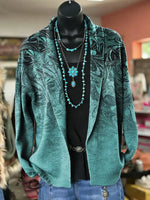 Women's Vintage Print Casual Sweater