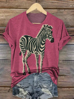 Retro Zebra T-shirt