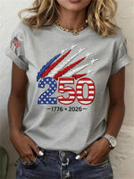 Vintage Independence Day Art Print T-shirt