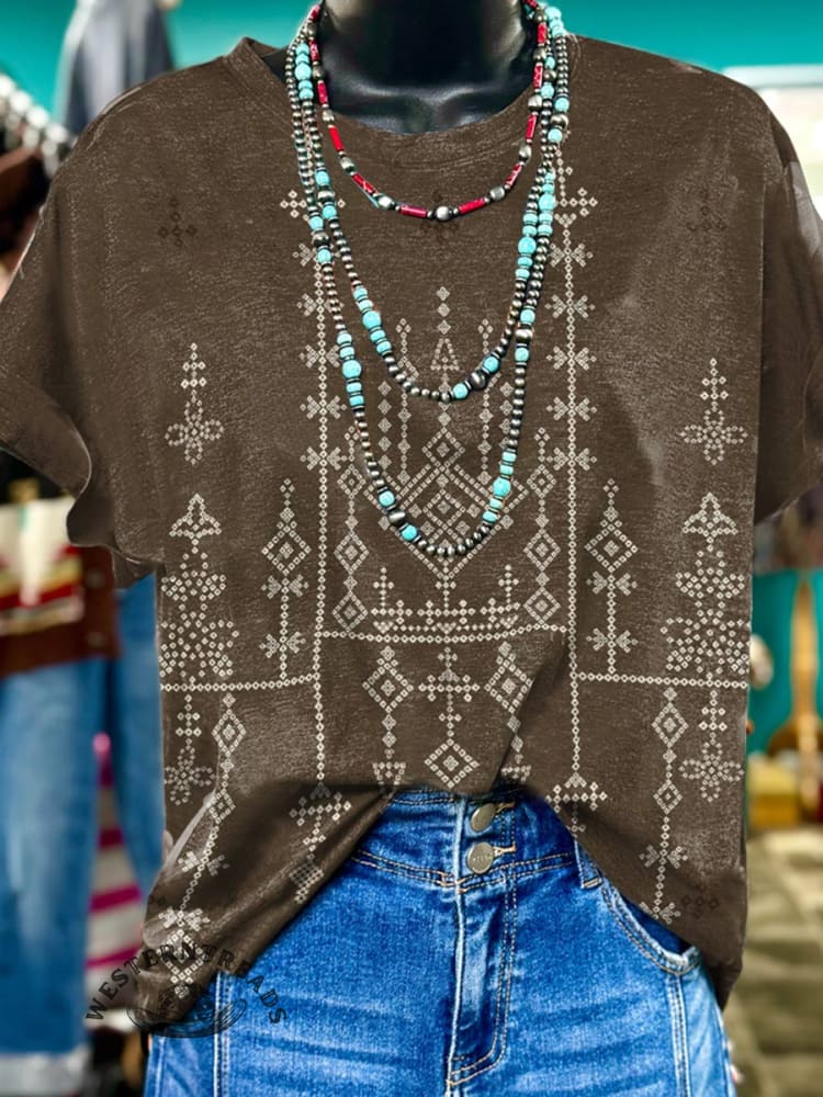 Vintage Print T-shirt