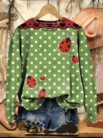 Vintage Art Print Sweatshirt