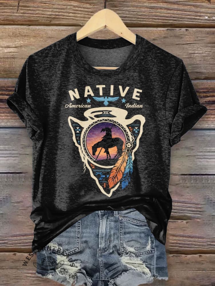 Vintage Art Print T-shirt