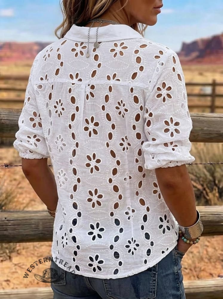 Women's Summer Hollow Shirt