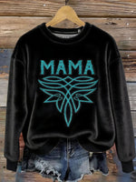 Western Fall/winter Warm Plush Sweatshirt