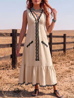 Women's Lace Solid Color Dress