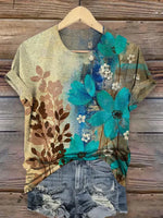 Retro Flower T-shirt