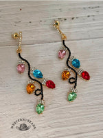 Christmas Light Earrings